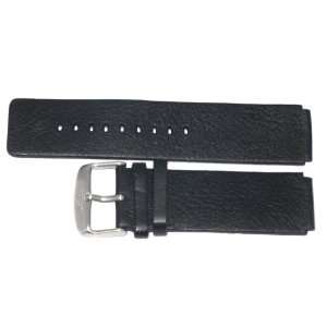  Watch Band Fossil Black Genuine Leather 20mm J17 