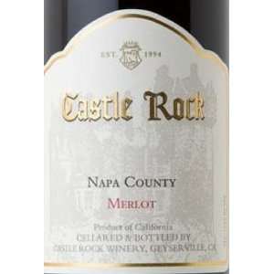  2008 Castle Rock Napa Merlot 750ml Grocery & Gourmet 