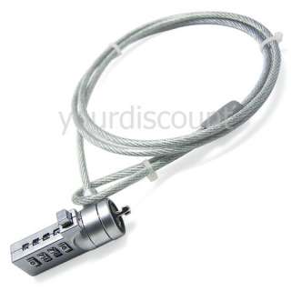 Laptop Notebook PC Computer Secure Lock Chain Cable New  