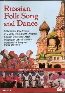 RUSSIAN FOLK SONG/DANCE Moldavia Uzbekistan Ukraine DVD  