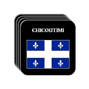  Quebec   CHICOUTIMI Set of 4 Mini Mousepad Coasters 