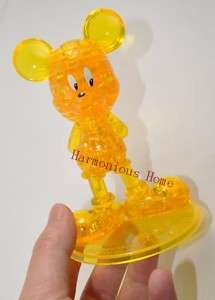 Disney Mickey Mouse 3D Crystal Puzzles 45Pcs (Yellow)  