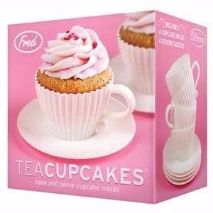   Teacup Cakes Tea Cupcakes Molds Moulds Bake Cupcake Mold Tin Pan Fun