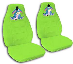 CUTE SET EEYORE CAR SEAT COVERS 12 COLORS AVAILABLE  