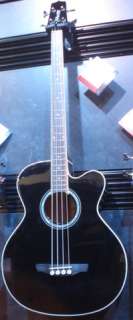 NEW TAKAMINE EGB2S 4 String Acoustic Electric Bass Guitar Black  
