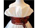 Robe De Princesse Fille Mariage 9 11 ans Blanc Gown #62  