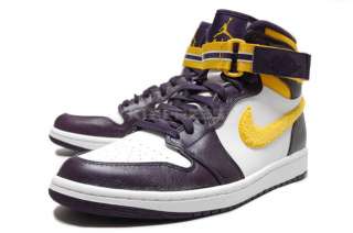 Nike Air Jordan 1 High Strap L.A. Lakers Purple/Maize  