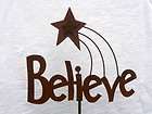   Word Believe Plant Stake Garden Landscaping Yard Patio Home Decor