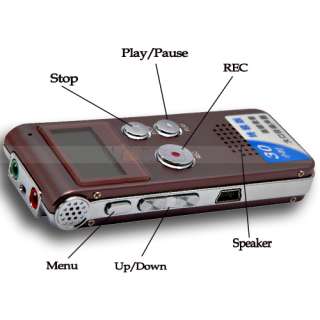 2GB 540Hr Digital Audio Voice Recorder Pen Dictaphone  Player FM 