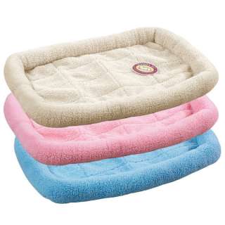   sherpa Fleece Crate cage mat Pad DOG Kennel PET BED 36x23  
