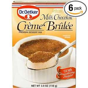 Dr. Oetker Crème Brulée Mix, 3.7 Ounce (Pack of 6):  