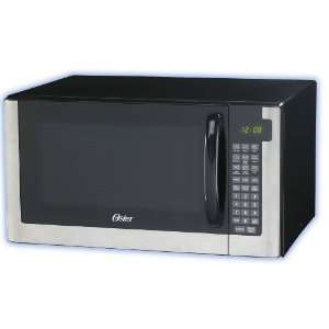 Oster OGG61403 1 2/5 Cubic Feet Microwave Oven, Stainless Steel 