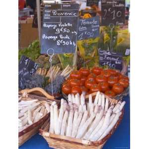  Market Stalls with Produce, Sanary, Var, Cote dAzur 