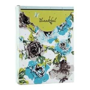  Blue Floral Thank You Cards (Dayspring 8156 9)   12 cards 