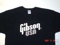 Gibson USA Shirt Guitar Electric Acoustic Amplifier 5X  