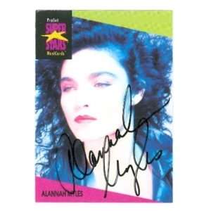 Alannah Myles Autographed/Hand Signed trading card Black Velvet