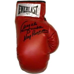  Angelo Dundee Signed Glove with Keep Punching Insc Sports 