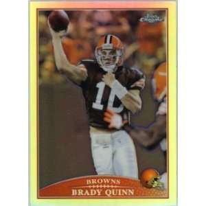 Brady Quinn Cleveland Browns 2009 Topps Chrome Refractor #TC13 