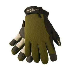   County 015OM Womens Water Proof Glove, Olive, Small