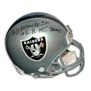 Cliff Branch Autographed Pro Line Helmet  Details: Oakland Raiders 