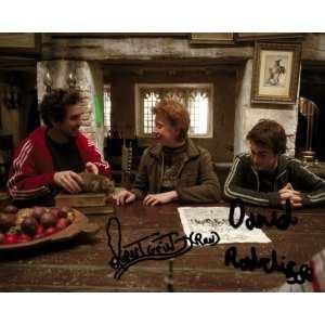 Daniel Radcliffe Grint Harrypotter Azkaban Autographed Signed reprint 