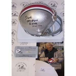 Dante Lavelli Hand Signed Ohio State Buckeyes Mini Helmet  