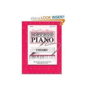 David Carr Glover Method for Piano Theory, Level 2