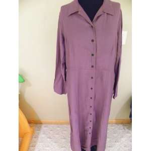  Eddie Bauer Purple Long Dress Size 16 