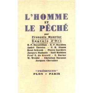  LHomme et le Peche. Francois. Mauriac Books