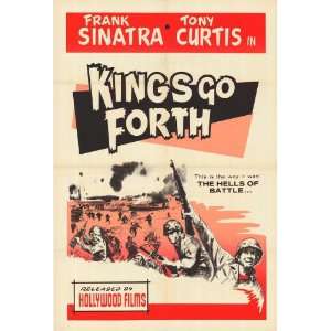   Poster 27x40 Frank Sinatra Tony Curtis Natalie Wood