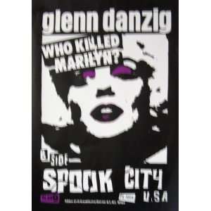 Glenn Danzig (Marilyn) Music Poster Print   27 X 40