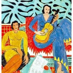   Painting La musique Henri Matisse Hand Painted Art