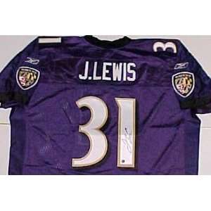 Jamal Lewis Autographed Jersey