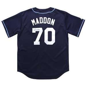 Tampa Bay Rays Joe Maddon Autographed Replica Alternate Jersey:  