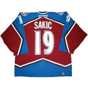 Joe Sakic Signed Uniform   2001 Cup   Autographed NHL Jerseys