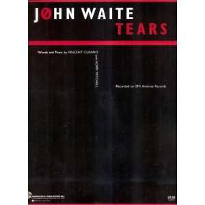  Sheet Music Tears John Waite 106 