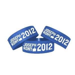 Joseph Kony 2012 (1pcs) Silicone Wristbands (BLUE)