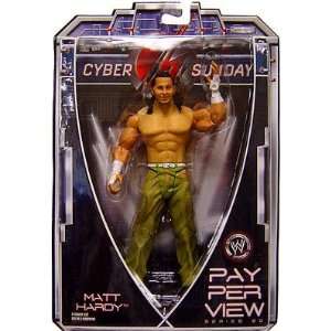  WWE Pay Per View Cyber Sunday Matt Hardy Toys & Games
