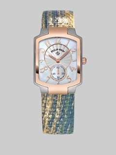 Philip Stein   Ladies Small Classic Two tone Watch on Interchangeable 