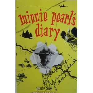 Minnie Pearls Diary Minnie Pearl Books