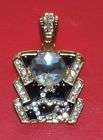 Elvis Style multy crystal TCB Pendant without chain items in Concert 