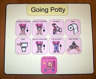 POTTY Schedule~Toilet*Bathroom Chart*Training~Autism  