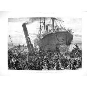   1878 Ship Disaster Thames Princess Alice Bywell Castle