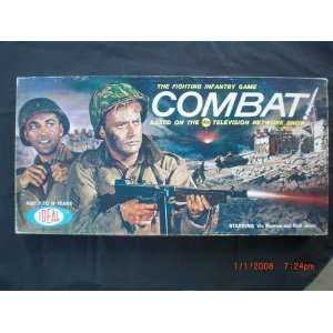  Combat Vic Morrow & Rick Jason, 1965 Television Show Game 