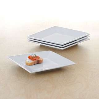Food Network 4 pc. Whipped Cream Canape Plates