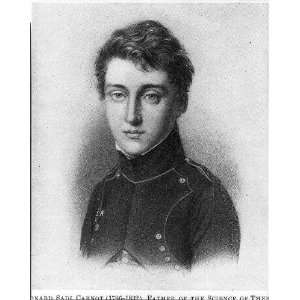  Nicolas Leonard Sadi Carnot,1796 1832,military engineer 