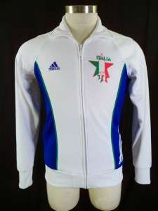 adidas italy italia soccer fifa 2010 track top jacket 2xl