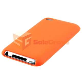   Skin Soft Case Cover+Privacy Film for iPod Touch 4th Gen 4 G  