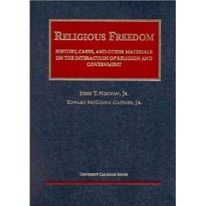   of Religion and Government [Hardcover]: John Thomas Noonan: Books
