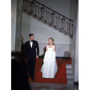  Englands Prince Charles and Tricia Nixon, Daughter of the 